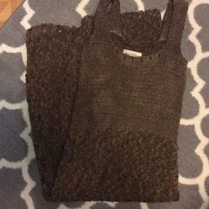 murielle knit dress with lining